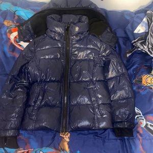 S13 blue puffer jacket size 6